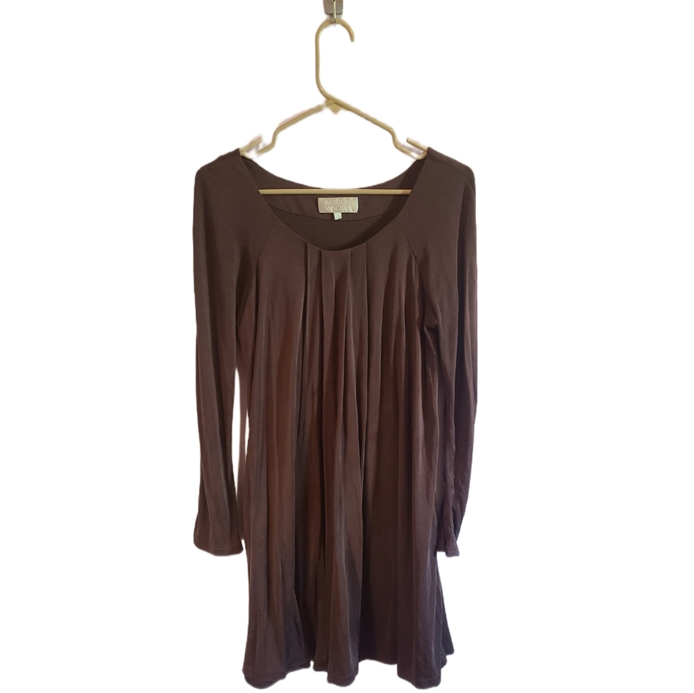 Badgley Mischka 100% Silk Exterior Mini Tent Dress size 8